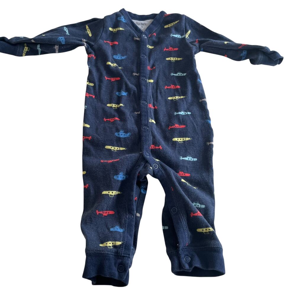 Baby Boys Clothes Bundle 9-12M Fall Winter| Tops Pants Rompers Lot - Picture 12 of 13